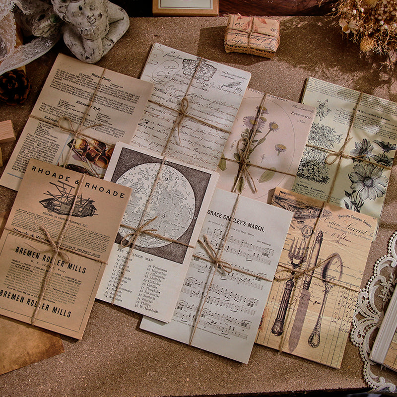 Vintage Scrapbook Papers