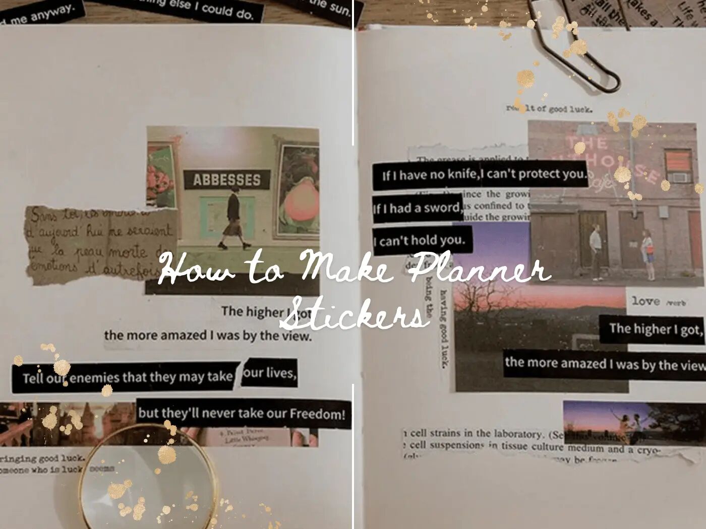 A Complete DIY Guide for How to Make Planner Stickers
