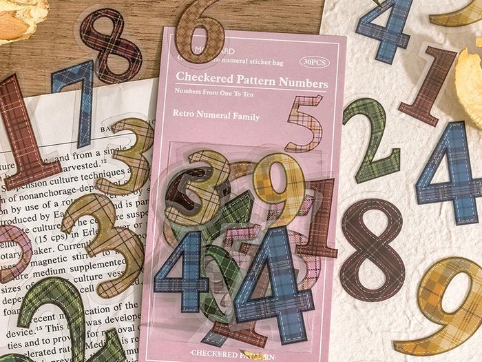 Numbers & Letters Stickers for Children's Early Education