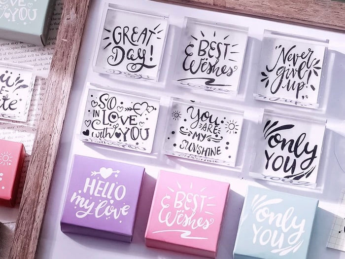 custom rubber stamp & craftwork