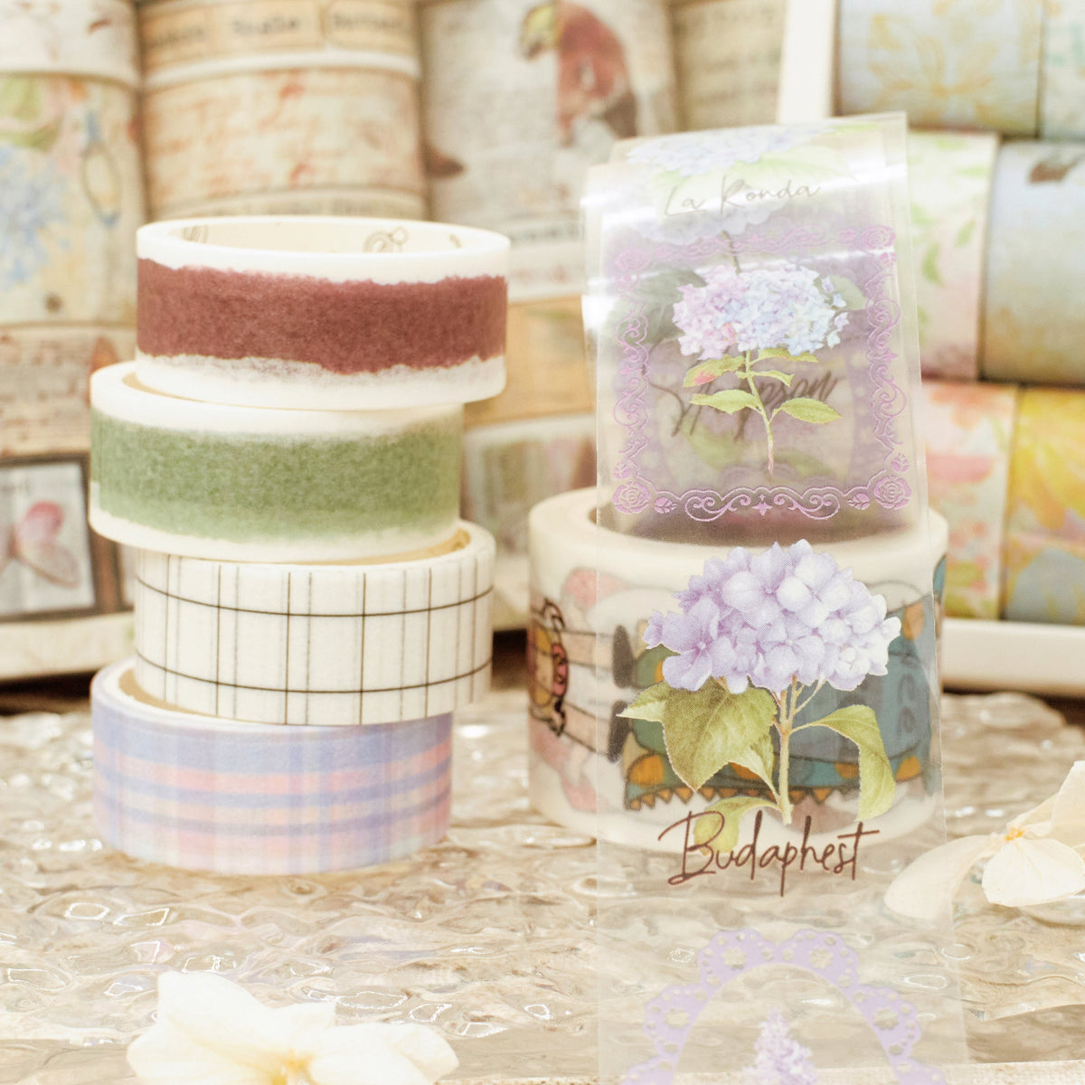 Tape - Cute Romantic Landscaping Washi Tape Set