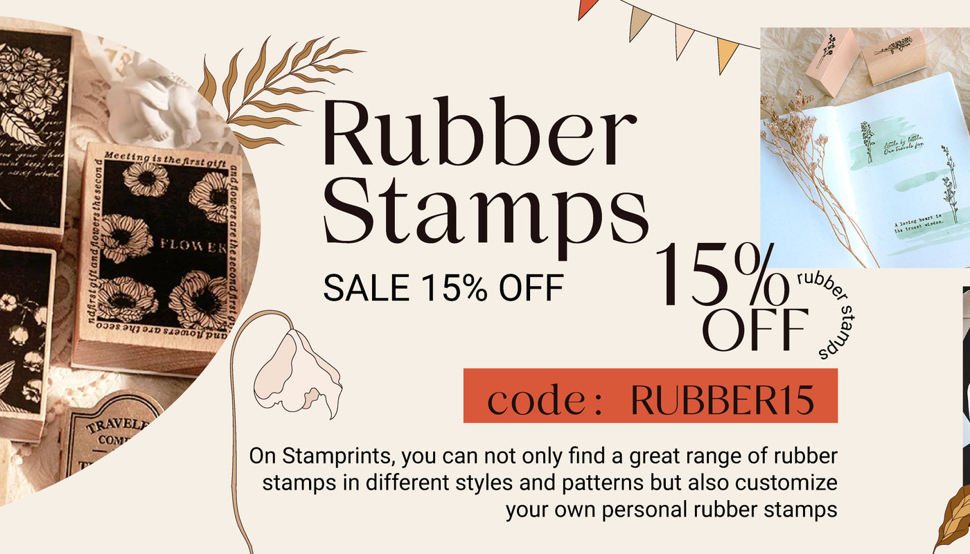 Rubber Stamp - Logo & Signatures & Badges & Branding - Stamprints