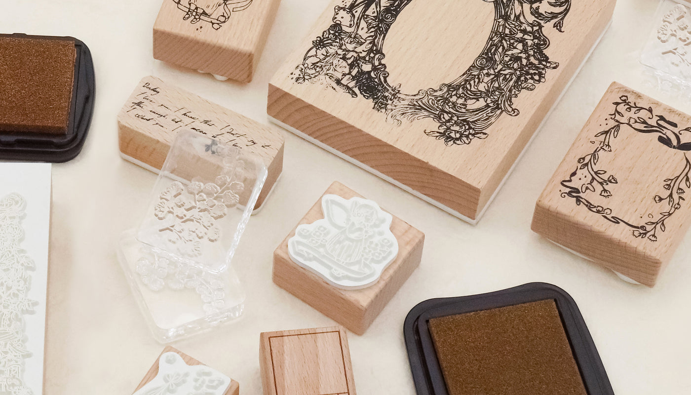 Figure Rubber Stamps