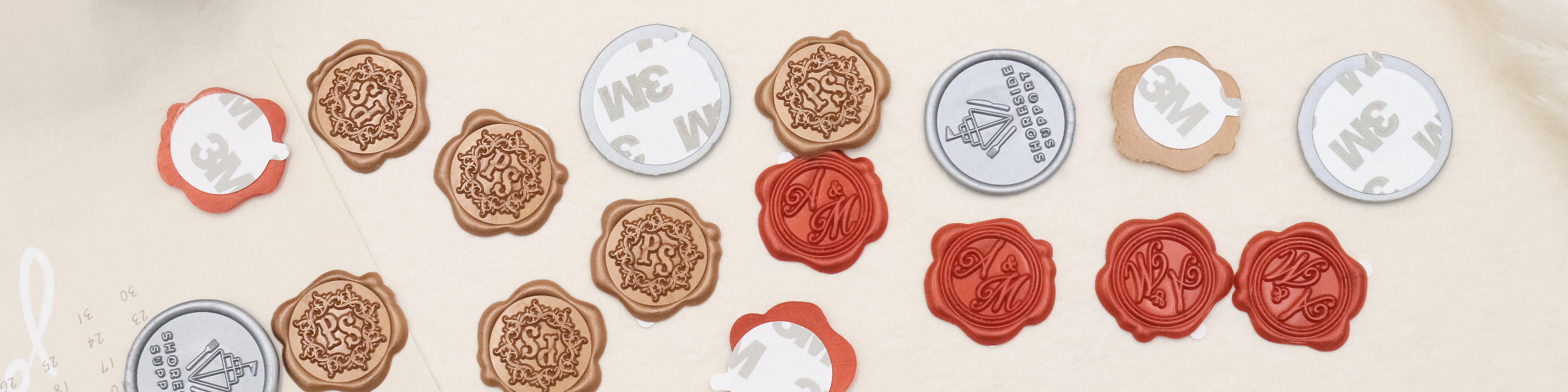 Plants Wax Seal Stickers
