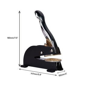 1- extra large desktop embosser size