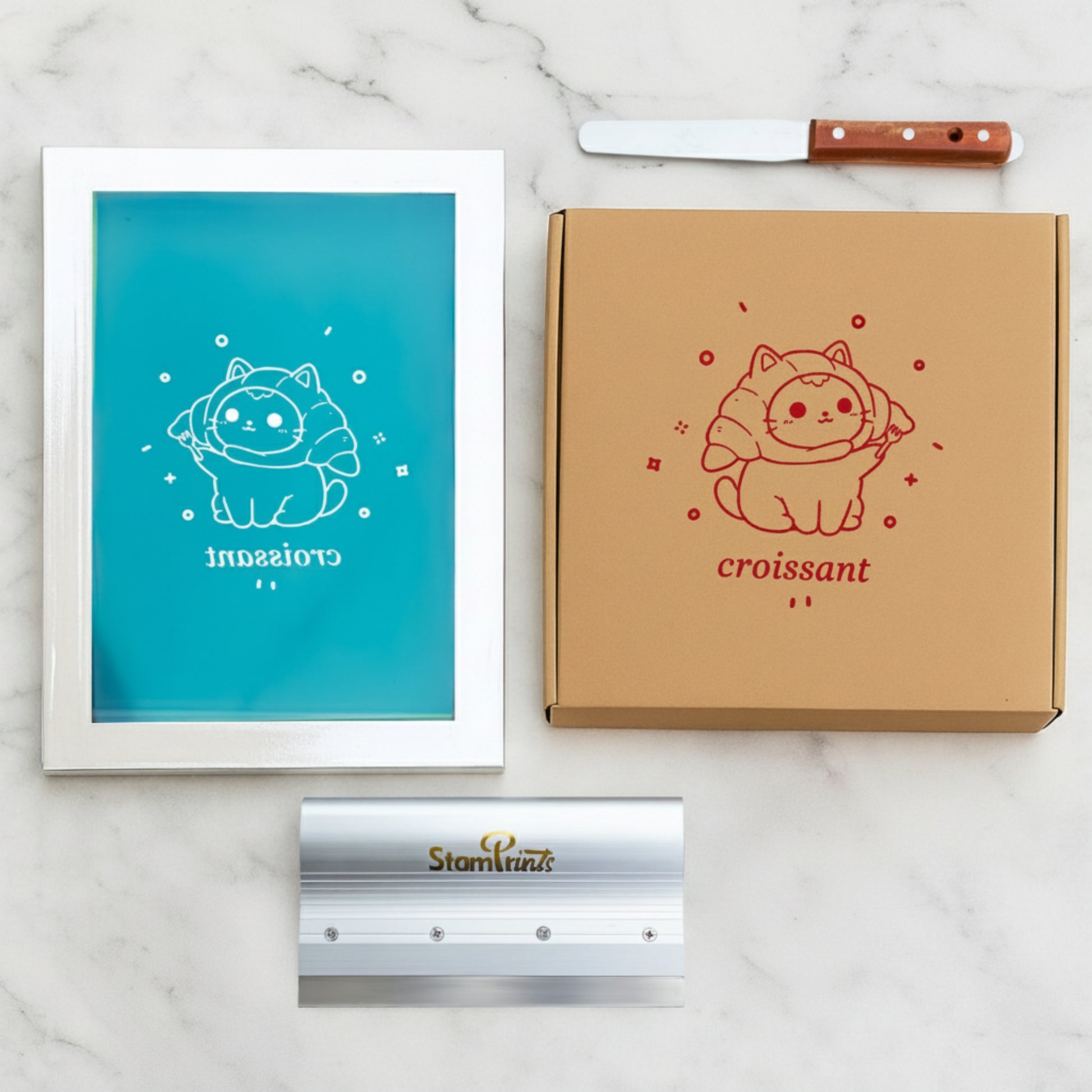 Custom Pre-burned Aluminum Screen Printing Frame2