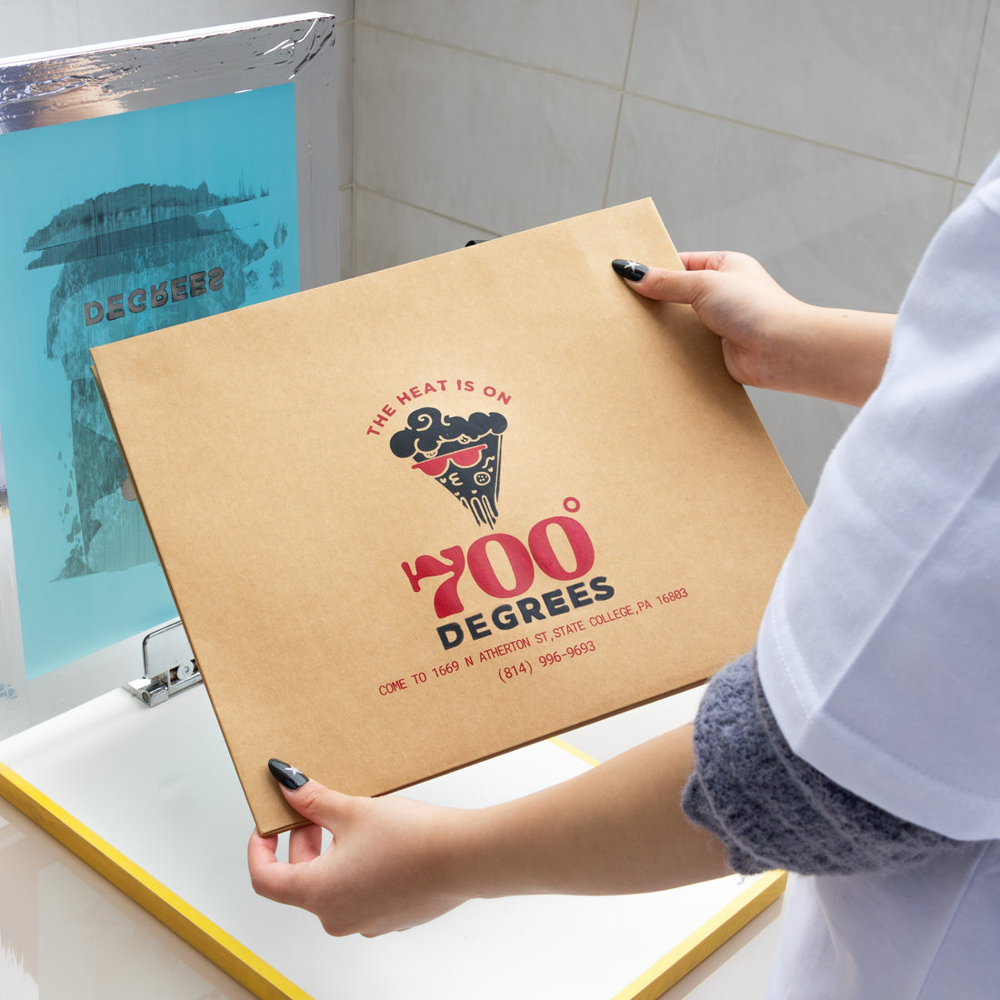 Custom Pre-burned Aluminum Screen Printing Frame1