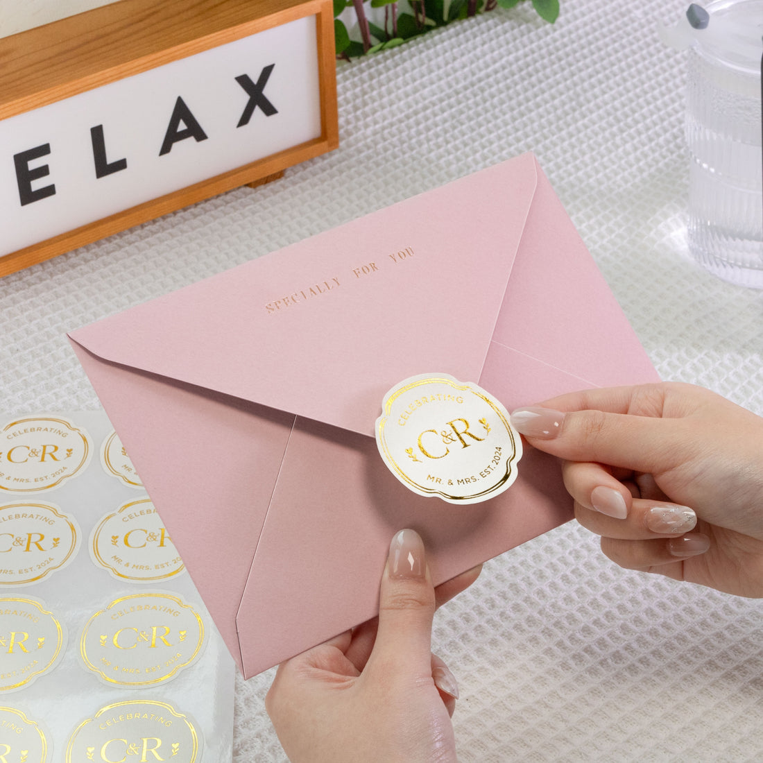 Custom Gold Foil Stickers1