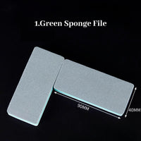 1. Green Sponge File (5 pcs)