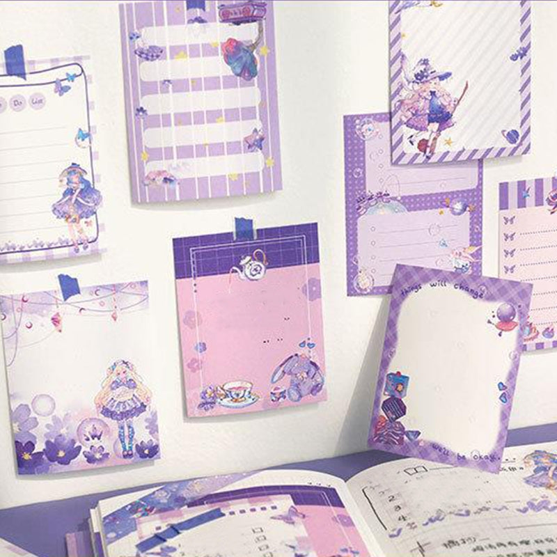 120-Piece Girly Cartoon Theme Scrapbook Kit b6