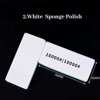 2.White  Sponge Polish (5 pcs)