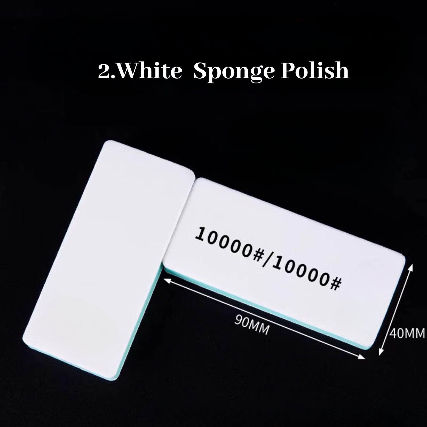 Rectangle Sponge  Polishing File for Metal 12