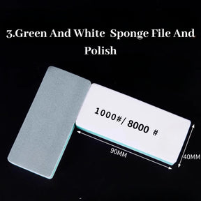 Rectangle Sponge  Polishing File for Metal 13