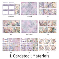 1. Materiales de cartulina (7 PC/Pack)