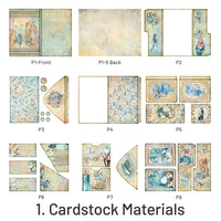 1. Cardstock Materials (8 pcs/pack)