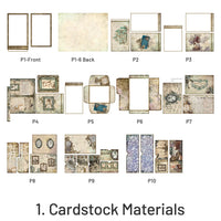 1. Cardstock Materials (10 PC/Pack)