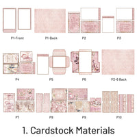 1. Cardstock Materials (10 pcs/pack)