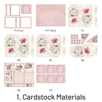 1. Materiales de cartulina (7 PC/Pack)