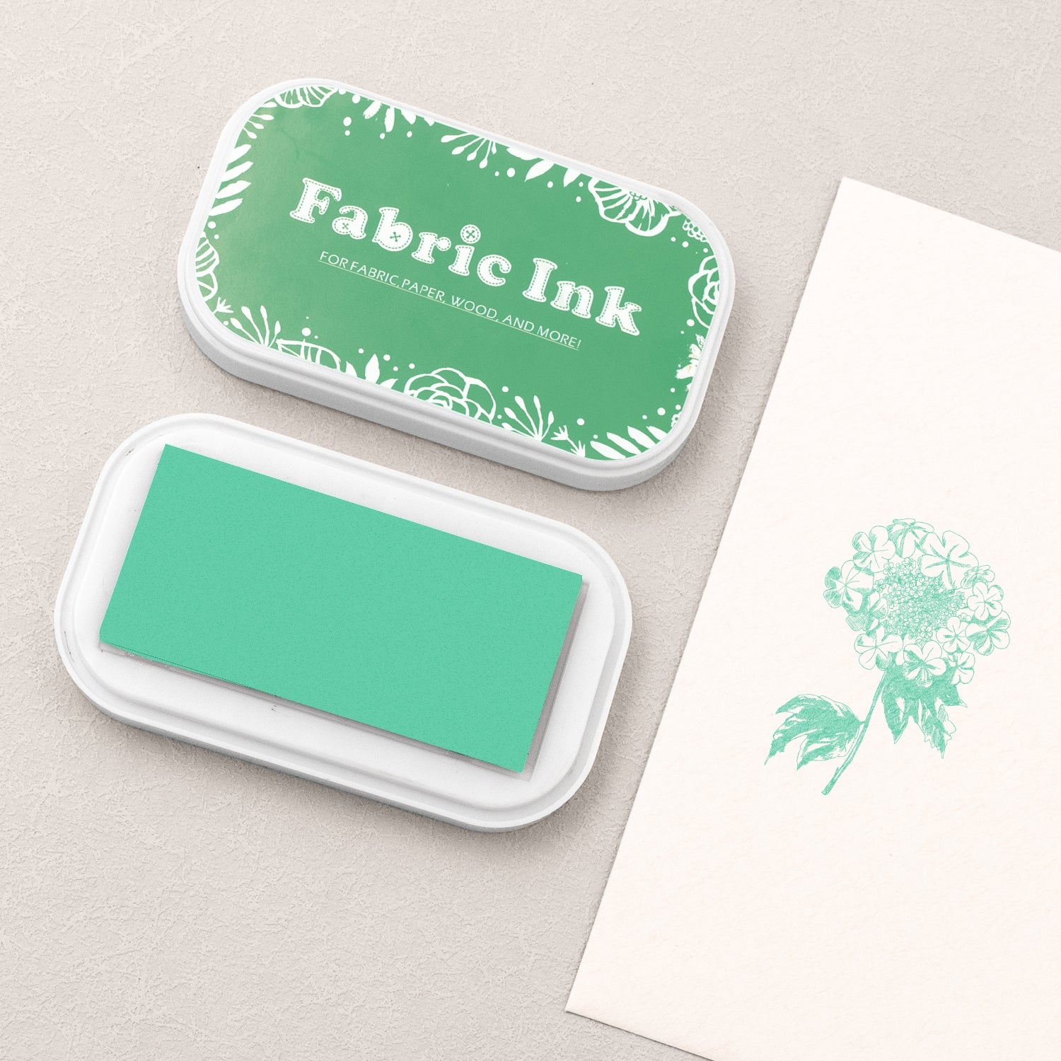 Oil-Based Fabric Ink Pad -  Freshwater Color-copy BD-240d