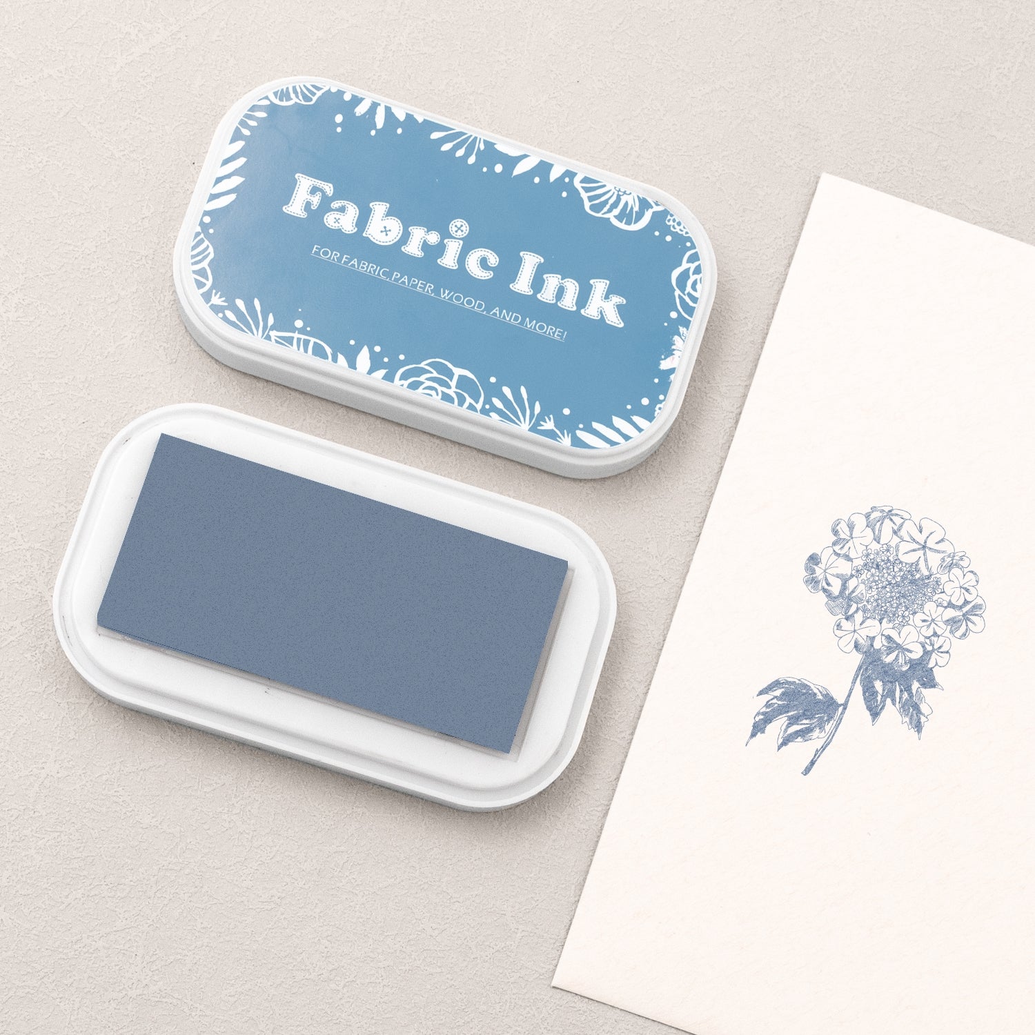 Oil-Based Fabric Ink Pad - Rose Ash-copy BD-258d