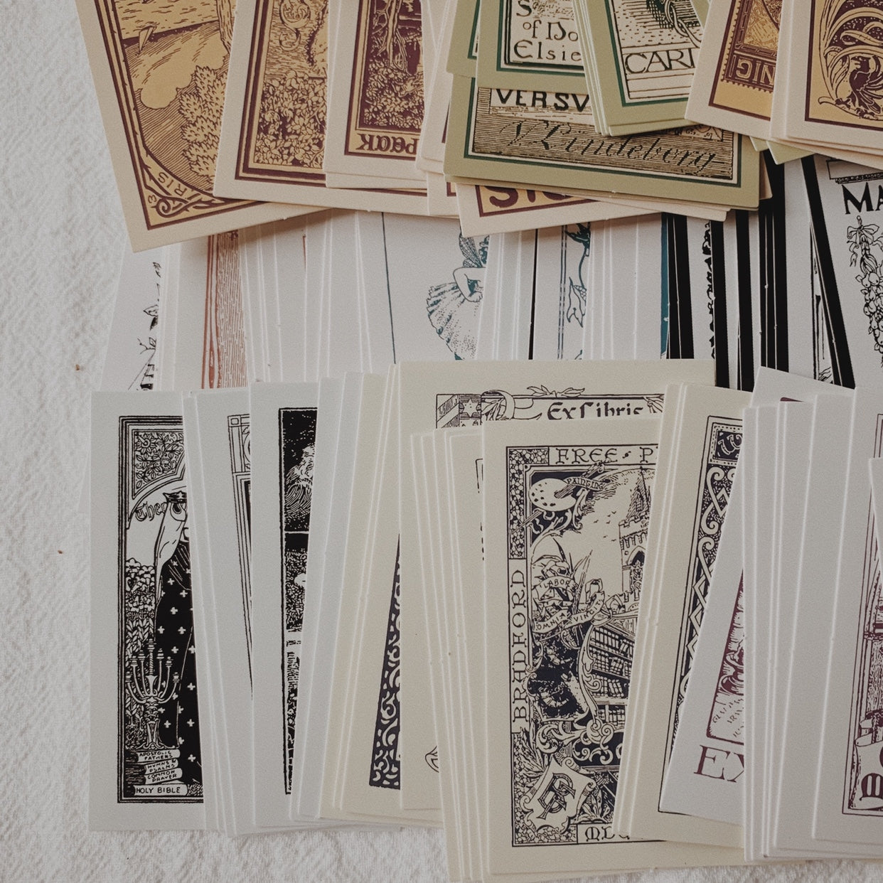 Perfect Gift Book Lover - Ex Libris Bookplate Stamp (150 Pcs)2