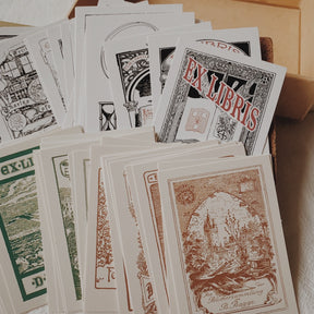 Perfect Gift Book Lover - Ex Libris Bookplate Stamp (150 Pcs)3