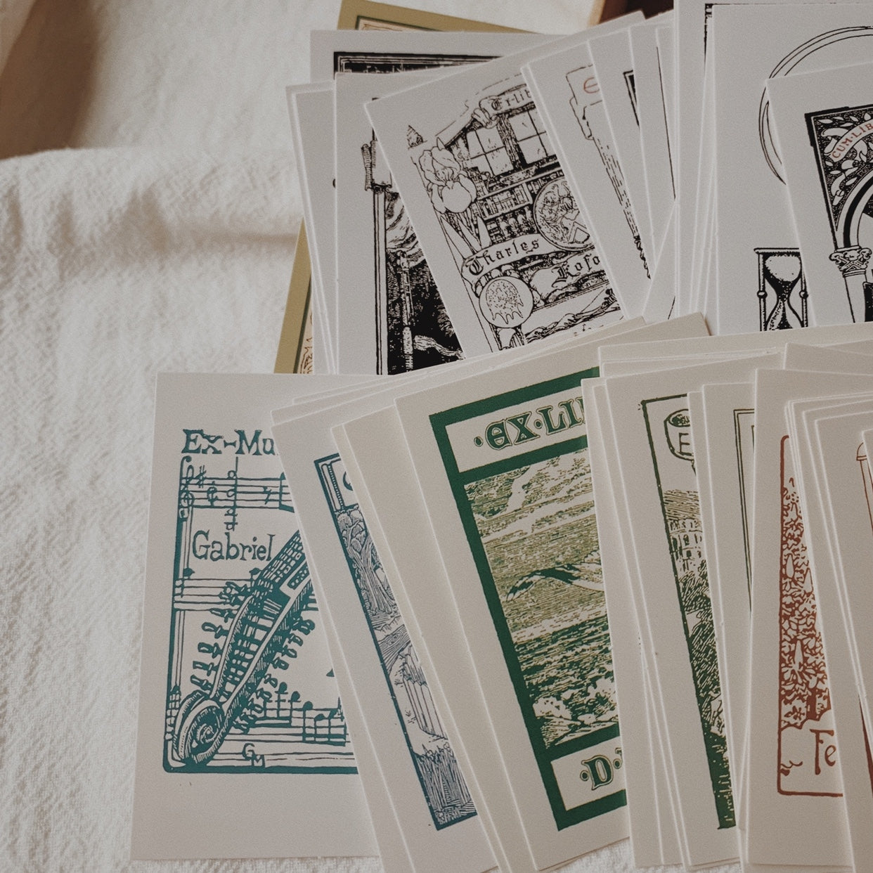 Perfect Gift Book Lover - Ex Libris Bookplate Stamp (150 Pcs)4