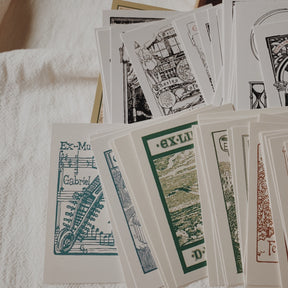 Perfect Gift Book Lover - Ex Libris Bookplate Stamp (150 Pcs)4