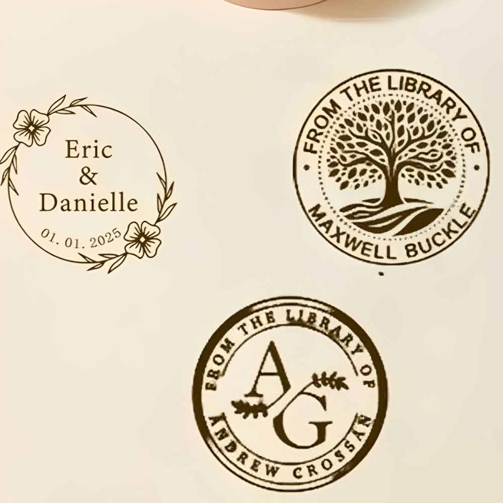 Custom Self-Inking Stamps From Photo｜Pet Head｜Logo