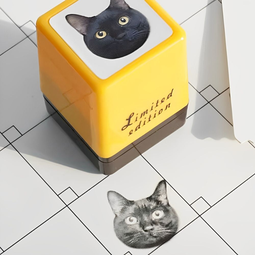 Custom Self-Inking Stamps From Photo｜Pet Head｜Logo