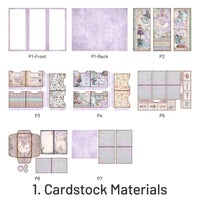 1. Materiales de cartulina (7 PC/Pack)