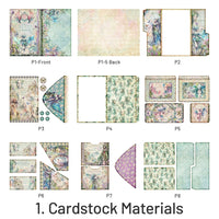 1. Cardstock Materials (8 pcs/pack)