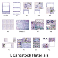 1. Cardstock Materials (12 pcs/pack)