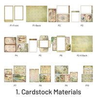 1. Cardstock Materials (10 pcs/pack)