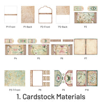 1. Cardstock Materials (10 pcs/pack)