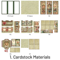 1. Cardstock Materials (7 pcs/pack)