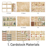 1. Materiales de cartulina (7 PC/Pack)