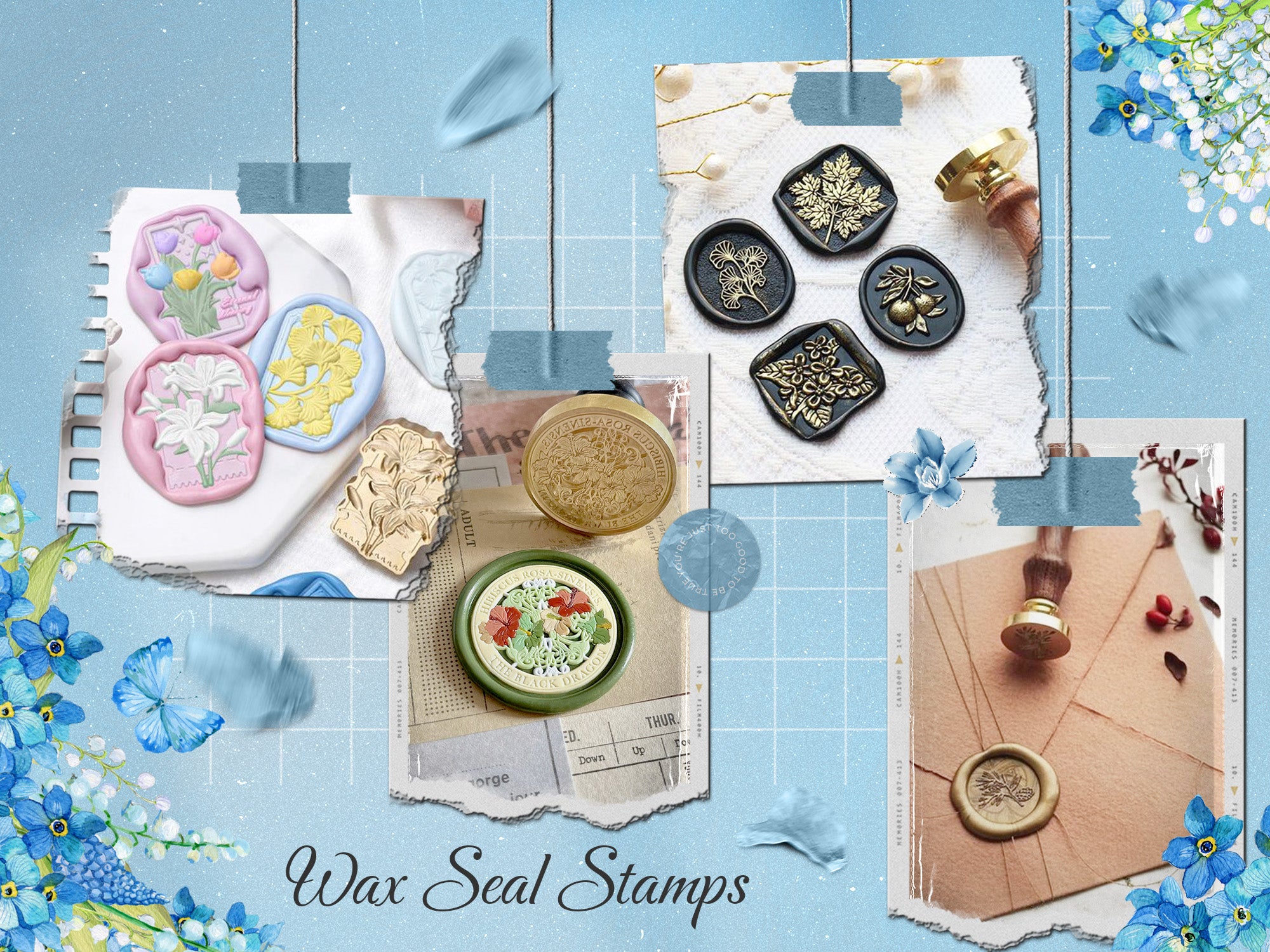 Wax Seal Stamp - 3D Relief & Pop Cultures & Animal - Stamprints