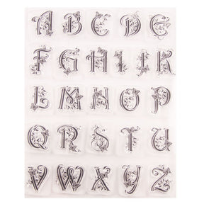 26 Butterfly Alphabet, Letter Transparent Stamps sku