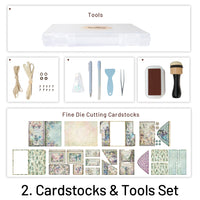 2. Cardstocks & Tools Set