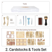 2. Cardstocks & Tools Set