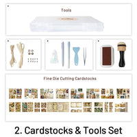 2. Cardstocks & Tools Set
