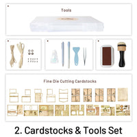 2. Cardstocks & Tools Set
