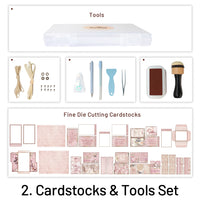 2. Cardstocks & Tools Set