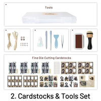 2. Cardstocks & Tools Set