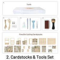 2. Cardstocks & Tools Set
