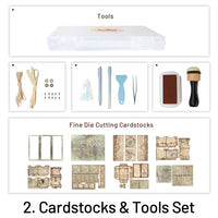 2. Cardstocks & Tools Set