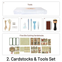 2. Cardstocks & Tools Set