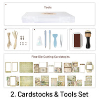 2. Cardstocks & Tools Set