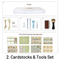 2. Cardstocks & Tools Set